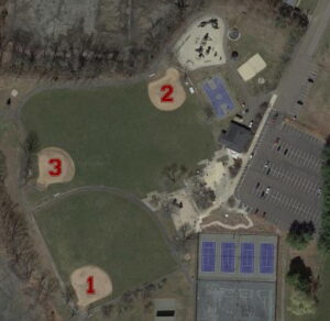 Foote Memorial Park 
Field locations